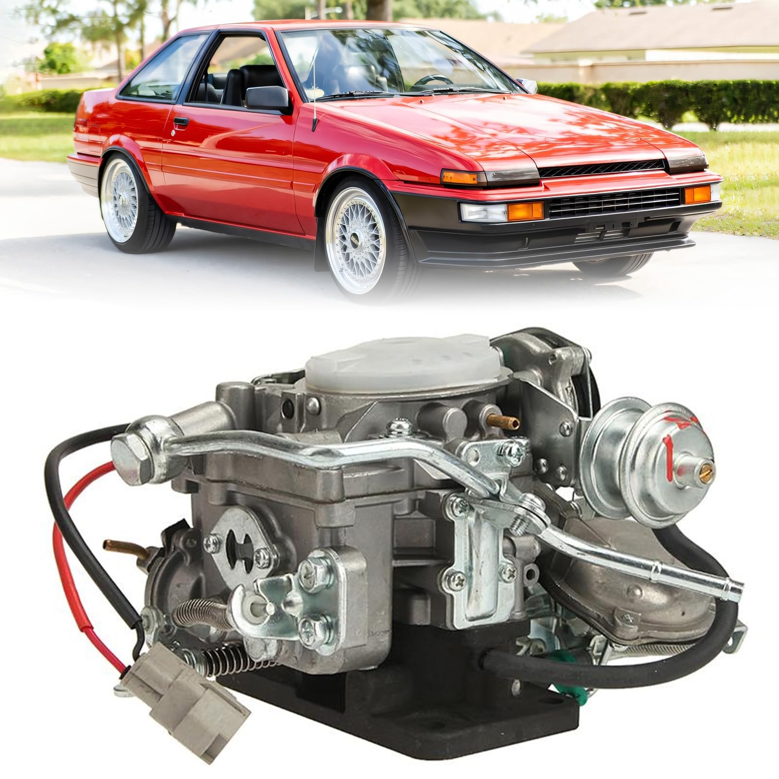 Amazon | Partol 4AFキャブレター トヨタカローラ4AF 1987-1991 1.6L 2